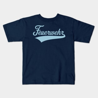 Feuerwehr (Feuerwehrmann / Feuerwehrfrau / Sky Blue) Kids T-Shirt